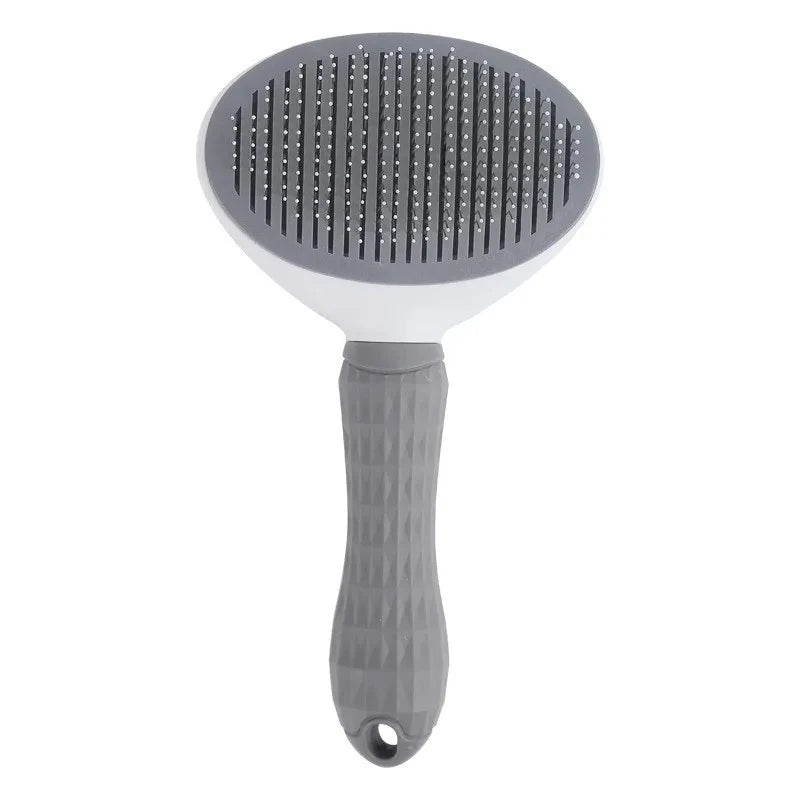 Pet Dog Brush Cat Comb Self Cleaning Pet Hair Remover Brush For Dogs Cats Grooming Tools Pets Dematting Comb Dogs Accessories - Happy Tails