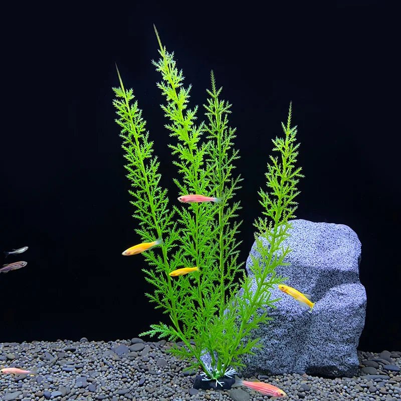 Aquarium Artificial Plants Decoration Fish Tank Landscaping Water Grass Ornaments Aquatic Simulated  Plant Supplies - Happy Tails