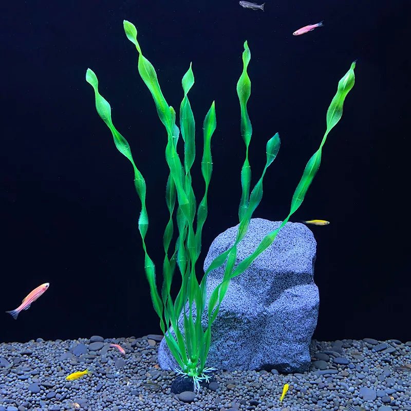 Aquarium Artificial Plants Decoration Fish Tank Landscaping Water Grass Ornaments Aquatic Simulated Plant SuppliesHappy TailsHappy Tails