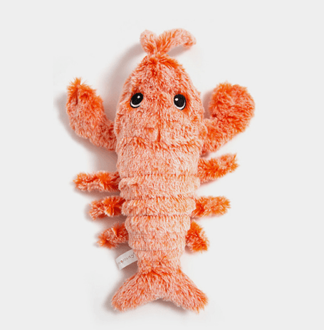 Electric Jumping Shrimp Usb Charging Lobster Cat ToyCat ToysDog Hugs CatHappy Tails
