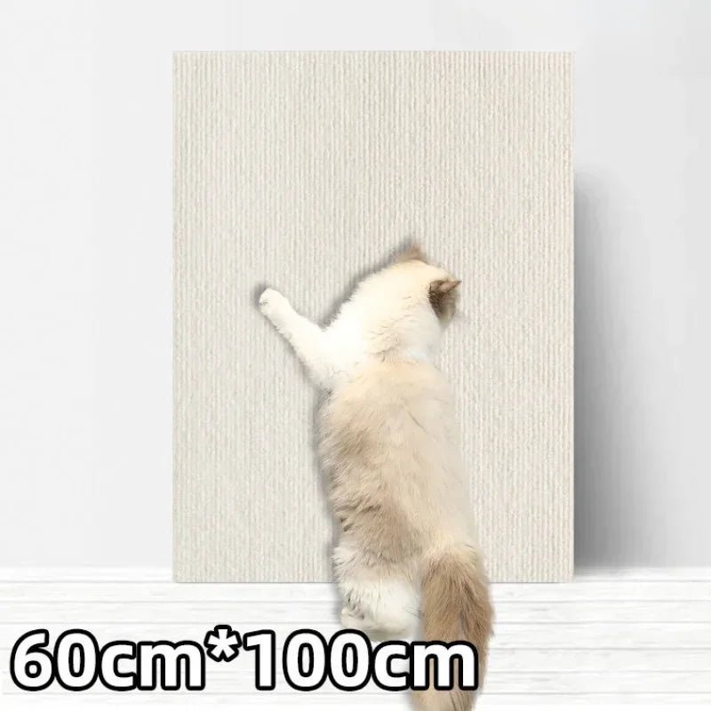 Cats Scratching Post Offers Wear Resistant Scraper Pad Climbing Stickers Scratcher Board Stick Wall Floor Cat Toys Accessories - Happy Tails