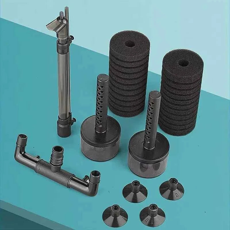 New Aquarium Filter for Aquarium Fish Tank Air Pump Skimmer Biochemical Sponge Filter Aquarium Bio Filters Filtro Aquario - Happy Tails