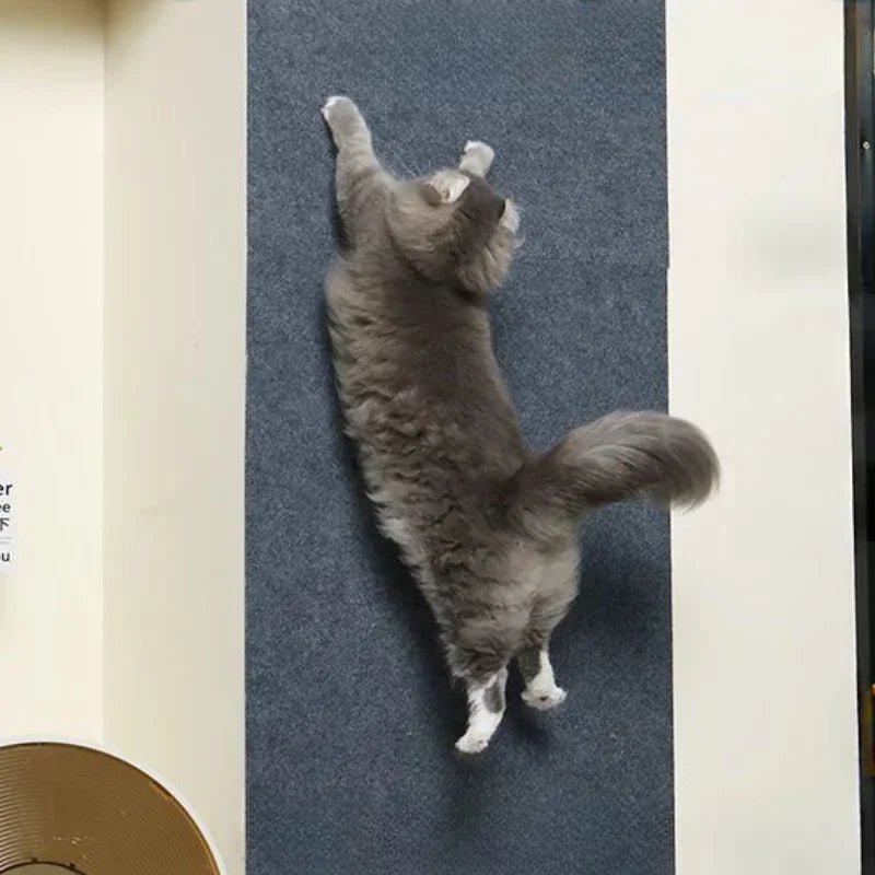 Cats Scratching Post Offers Wear Resistant Scraper Pad Climbing Stickers Scratcher Board Stick Wall Floor Cat Toys AccessoriesHappy TailsHappy Tails