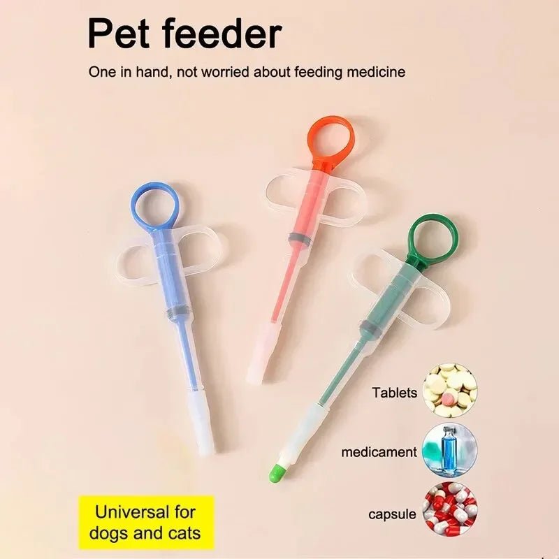 Pet Med Dispenser Stick for Cats & Dogs - Easy Pill Feeding & CareHappy TailsHappy Tails