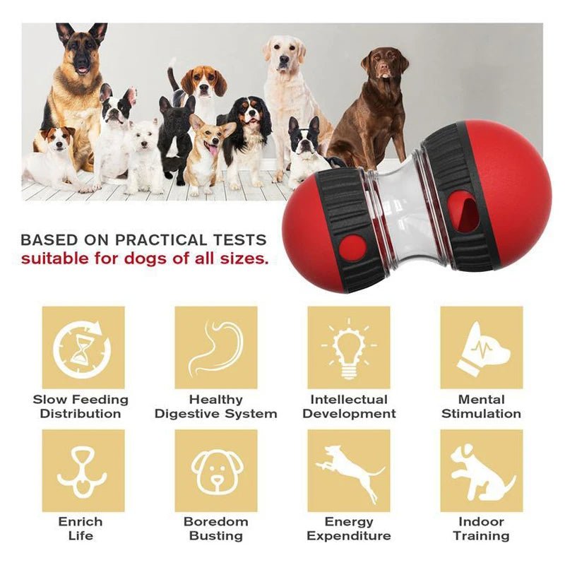 New Dog Toy For Small Medium Large Dogs Cats Slow Feeder Pet Improve IQ Indoor Training Puppy Toys Chihuahua Beagle Pet SuppliesHappy TailsHappy Tails