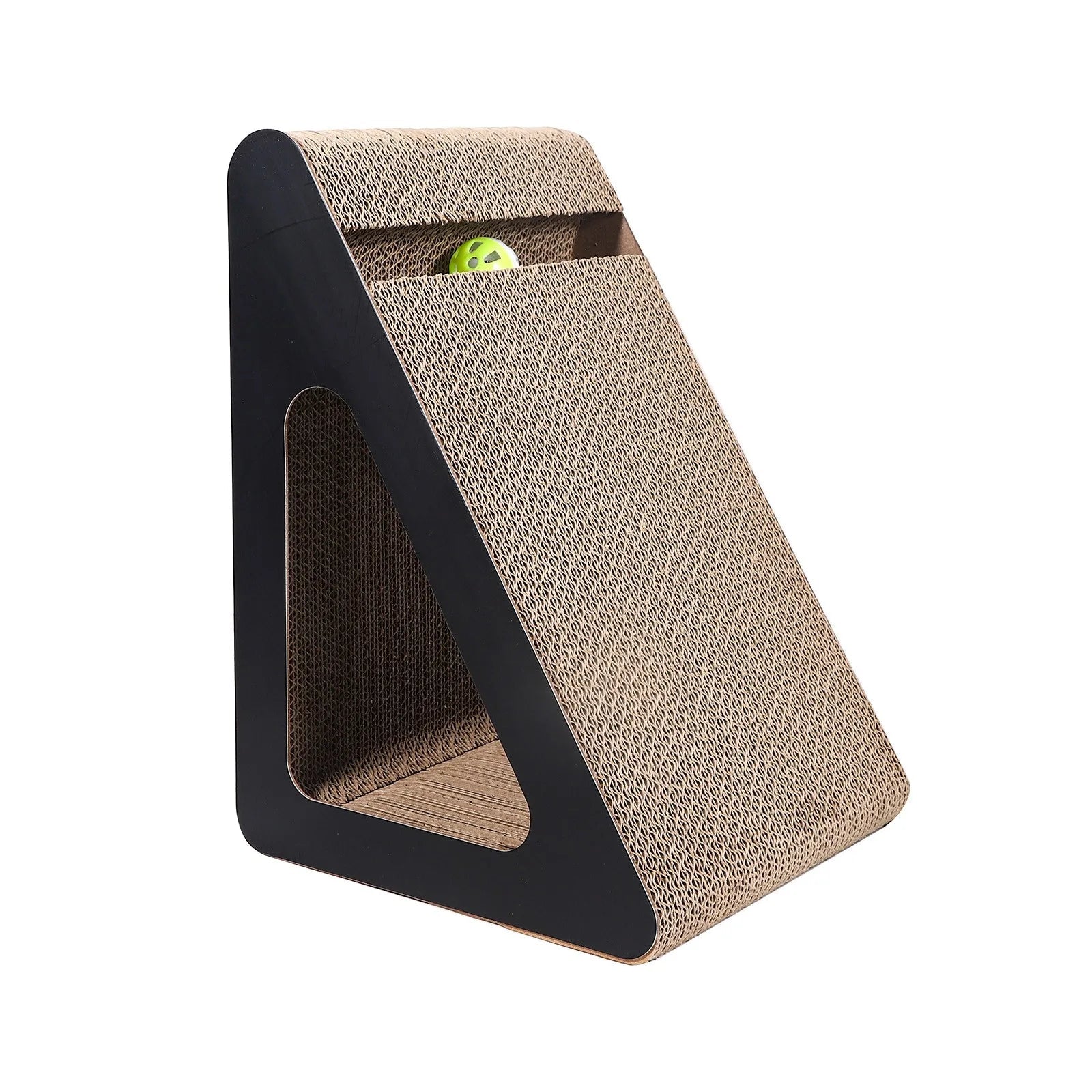 Rotating Ball Cat Scratch Cardboard - Durable Clawing Board Climbing FrameHappy TailsHappy Tails