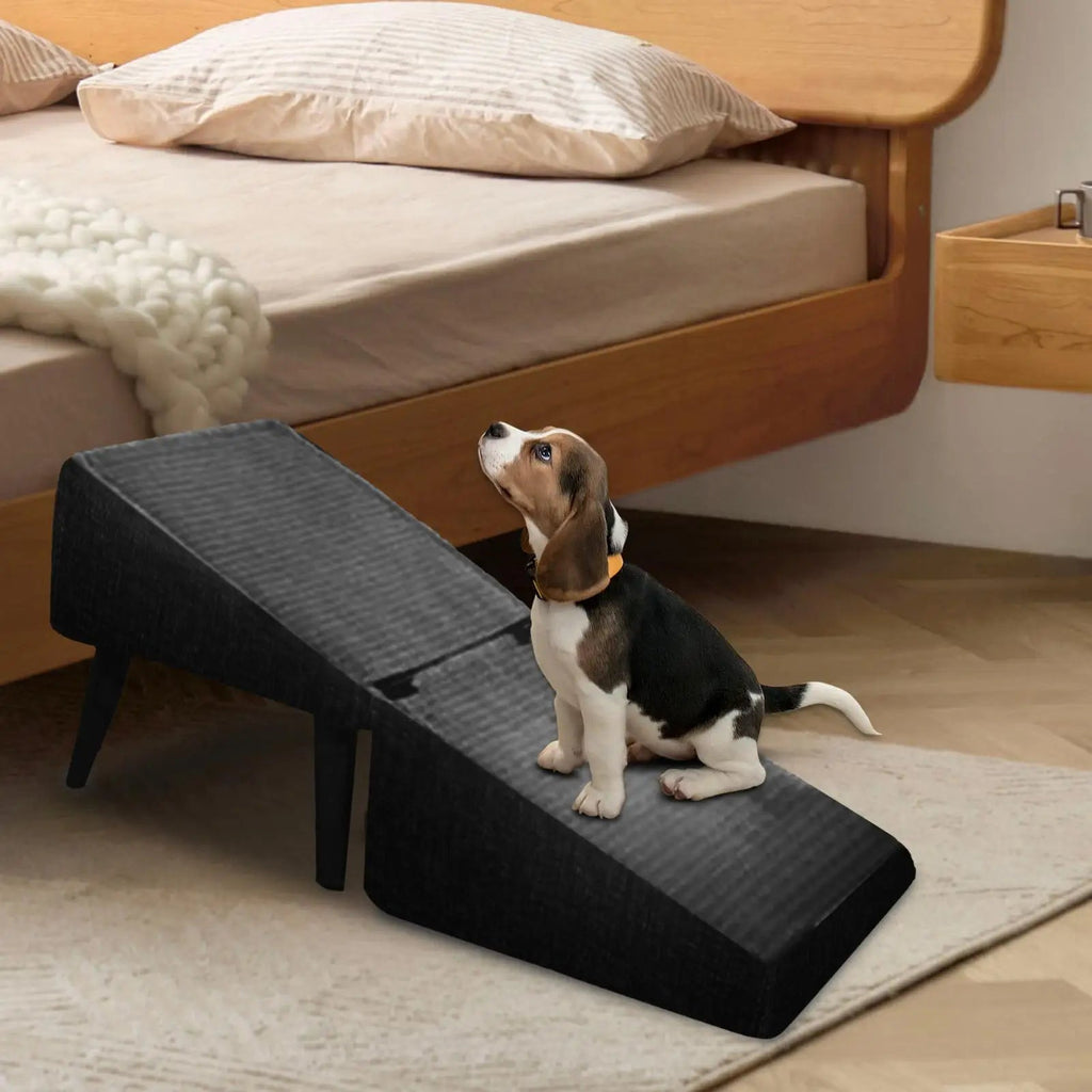 Pet Stairs Multi-purpose Wooden Ramp for Small Dogs & CatsHappy TailsHappy Tails