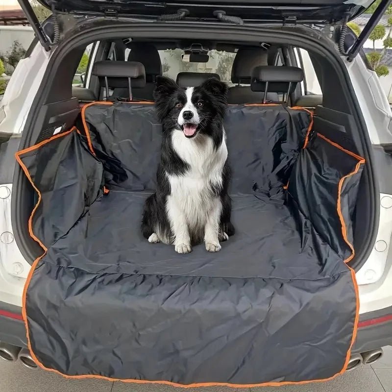 Pet-Friendly Polyester Trunk Mat - Non-Slip, Scratch-Resistant, Easy-to-Clean SUV/Cars Safety MatHappy TailsHappy Tails