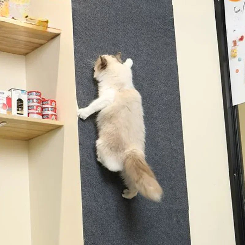 Cats Scratching Post Offers Wear Resistant Scraper Pad Climbing Stickers Scratcher Board Stick Wall Floor Cat Toys AccessoriesHappy TailsHappy Tails