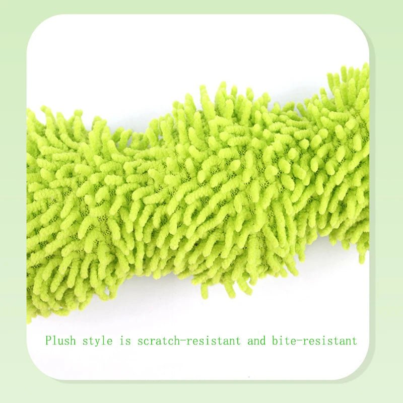 Cat plush toy pet amusing cat to relieve boredom interactive scratch - resistant and bite - resistant green animal toyHappy TailsHappy Tails