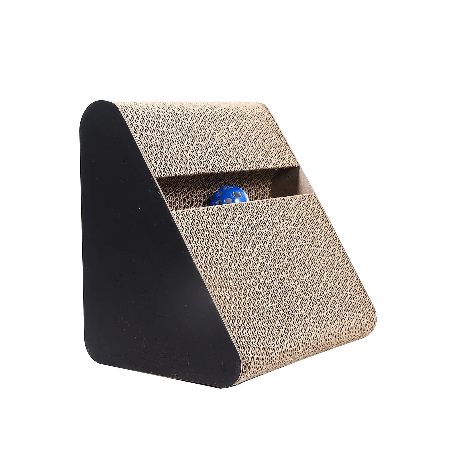 Rotating Ball Cat Scratch Cardboard - Durable Clawing Board Climbing FrameHappy TailsHappy Tails