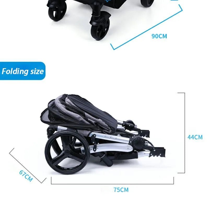 Foldable Dog Strollers 35KG Medium Luxury Dog Strollers Designer Cute Travel Outdoors Dogs Stroller Cheap Portable Pet SuppliesHappy TailsHappy Tails
