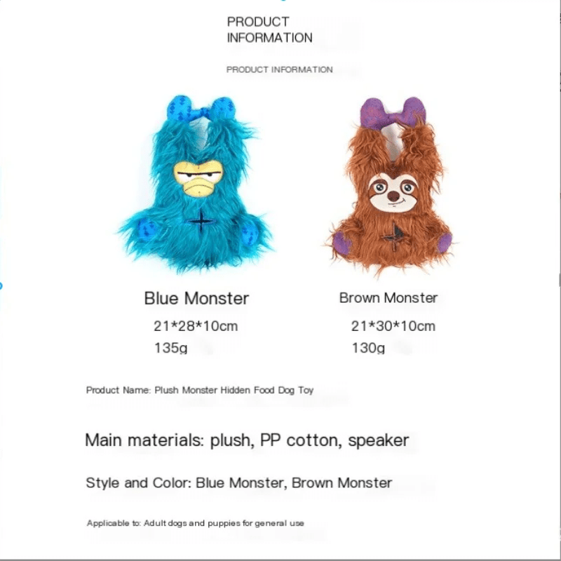 Dog Toys Are Fun To Relieve Boredom, Bite Resistant, Plush, And Make Noise. Large Dogs Grind Their Teeth To Accompany Pet ToysHappy TailsHappy Tails