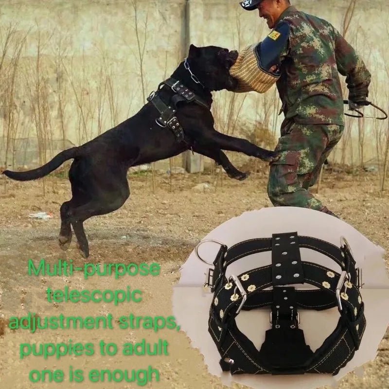 Dog Harness For Large Dog,Pit Bull Dog Harness Large Dog Collar Wholesale Leash Dog Vest Collar Fashion Pet Products Accessories - Happy Tails