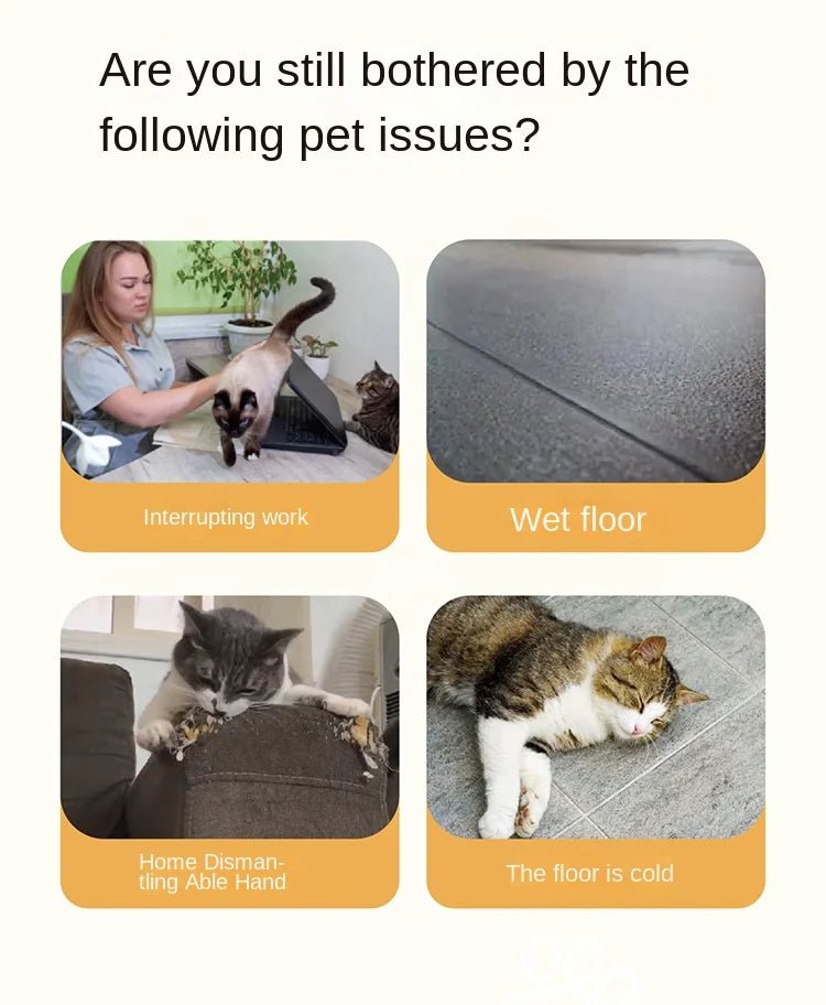 Sturdy Cat's Nest with Rubber Suction Feet for Desktop ProtectionHappy TailsHappy Tails