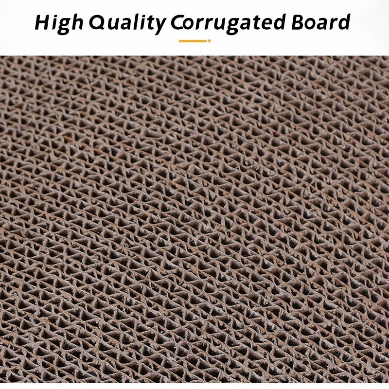 Cat Toys Pet Cat Scratching Board Corrugated Cardboard Pad Grinding Nails Interactive Protecting Furniture Cats Scratcher ToyHappy TailsHappy Tails