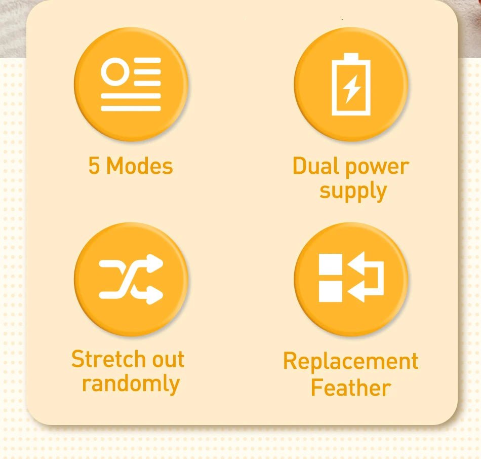 Interactive 2-in-1 Smart Cat Toy Set - Feather Fun Ball & More!Happy TailsHappy Tails