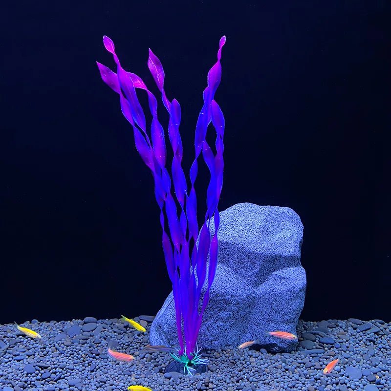 Aquarium Artificial Plants Decoration Fish Tank Landscaping Water Grass Ornaments Aquatic Simulated Plant SuppliesHappy TailsHappy Tails