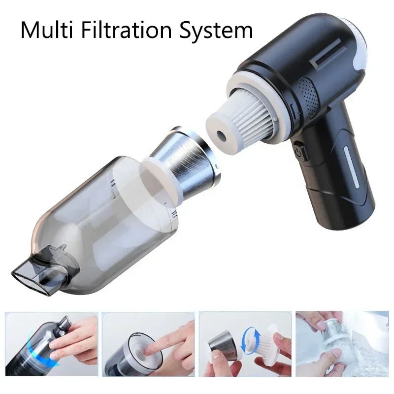 Wireless Pet Hair Vacuum with Anti-Tangle Tech - Pro-Grade Grooming ToolHappy TailsHappy Tails