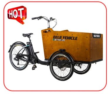 Electric Cargo Bike For Take Dog StrollHappy TailsHappy Tails