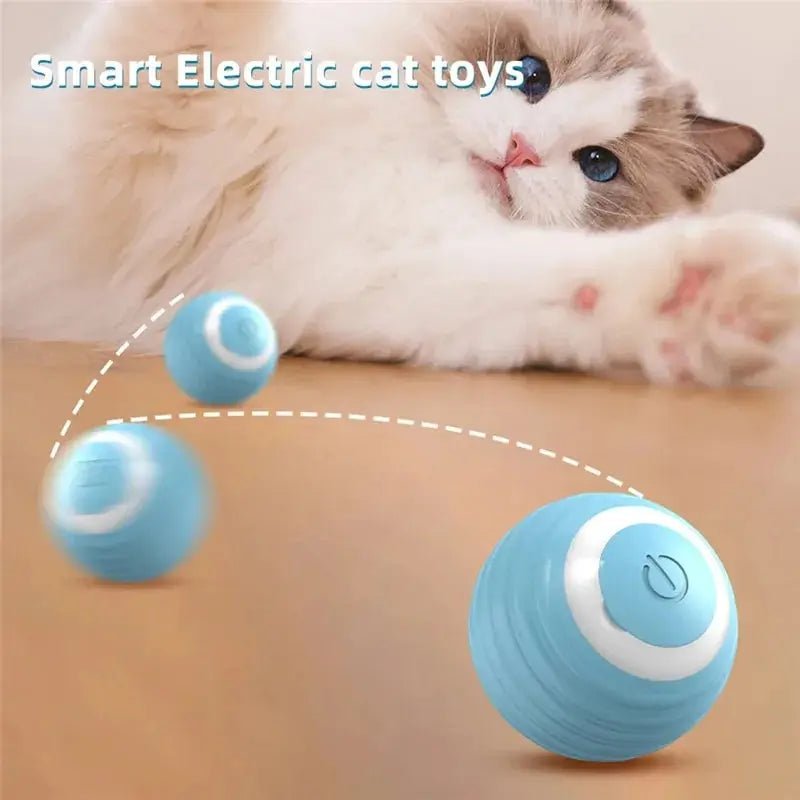Self-moving Electric Cat Ball Toy for Active KittensHappy TailsHappy Tails
