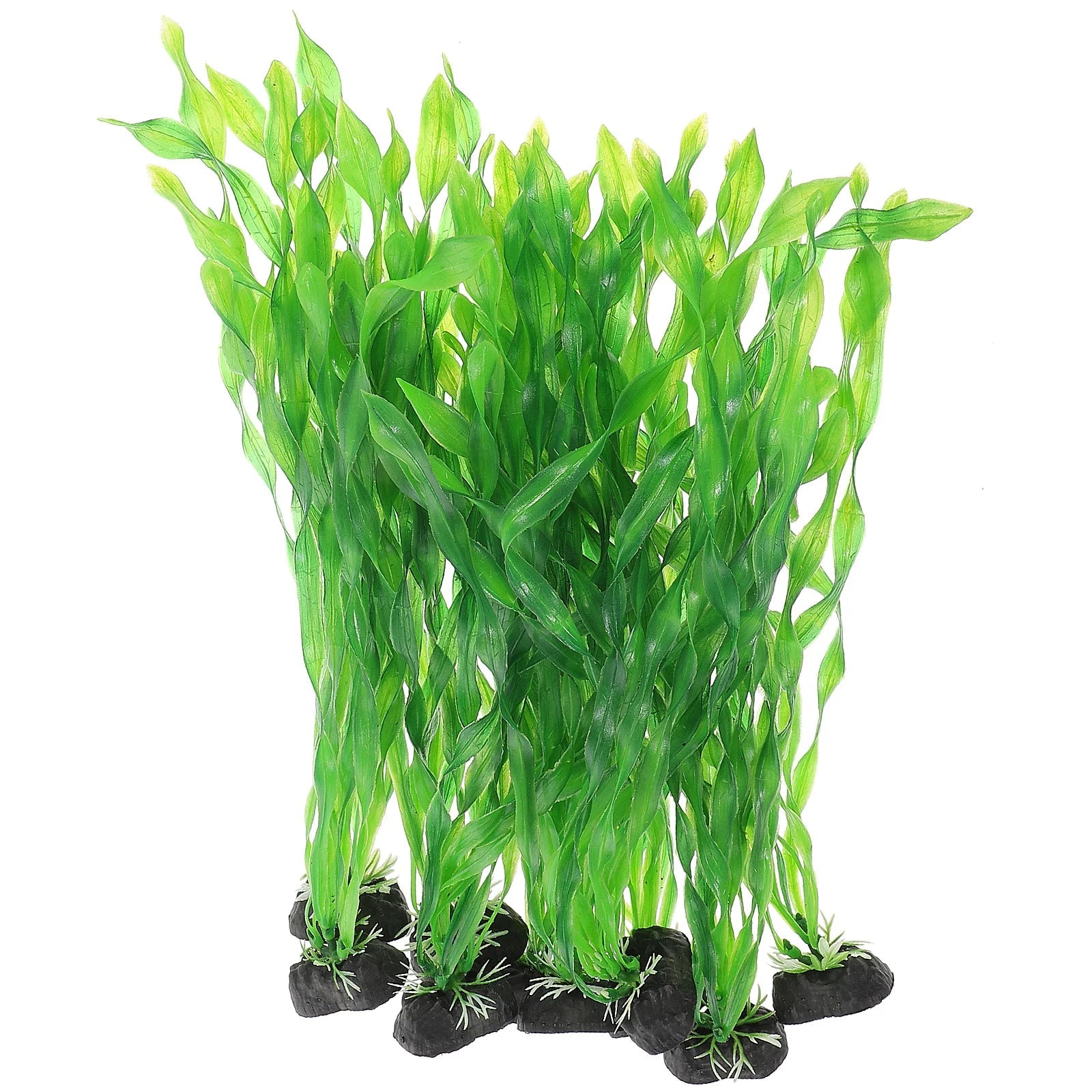 10Pcs Aquarium Plants Artificial Seaweed Plastic Plants Fish Tank Decoration Artificial Aquarium Accessories Fish Tank SuppliesHappy TailsHappy Tails