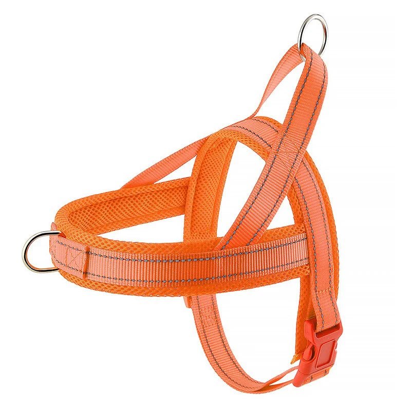 Harness for A Small Dog Harness Harnait Dog Chest Nylon Large Dog Harness Small Breed GXQ04 - Happy Tails
