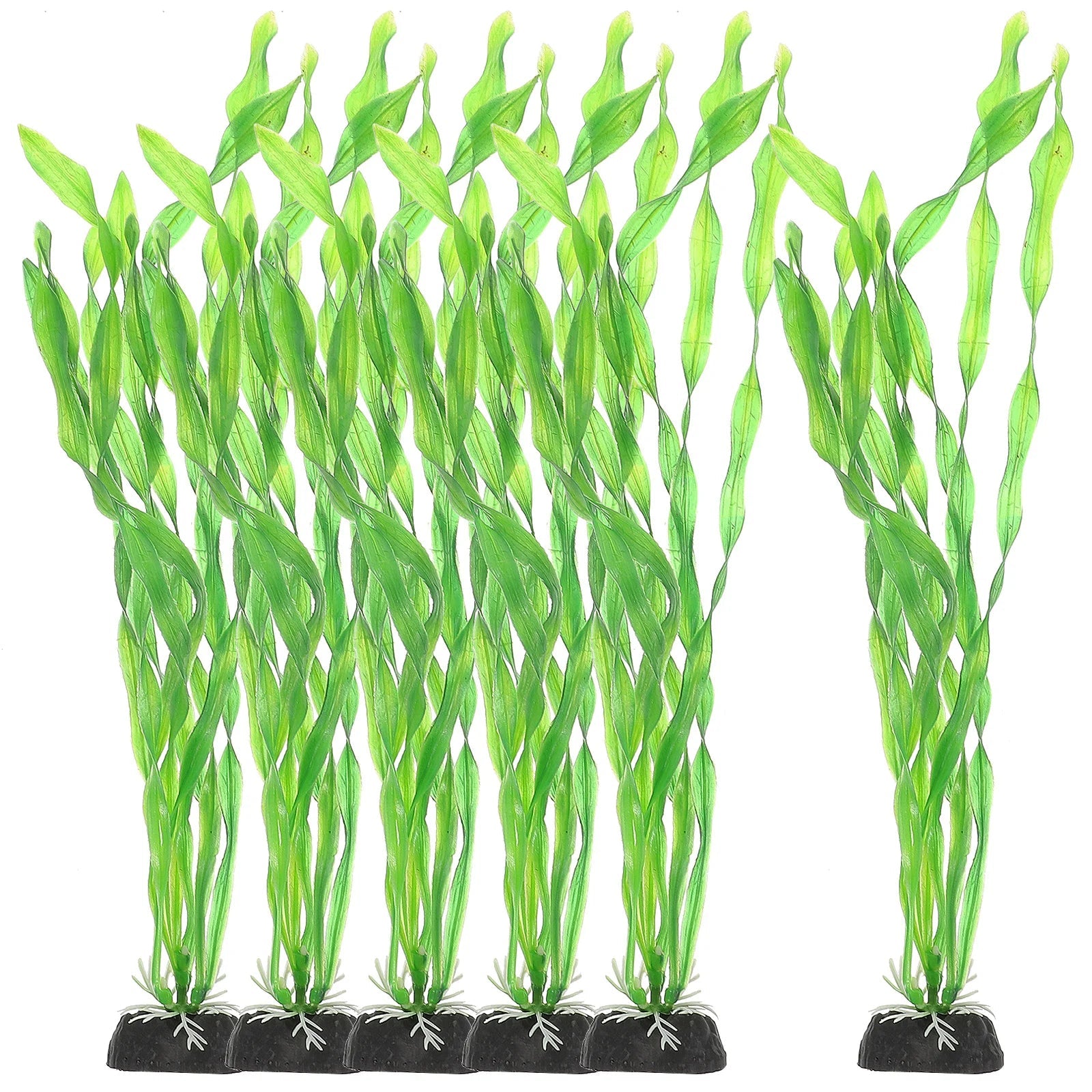 10Pcs Aquarium Plants Artificial Seaweed Plastic Plants Fish Tank Decoration Artificial Aquarium Accessories Fish Tank Supplies - Happy Tails