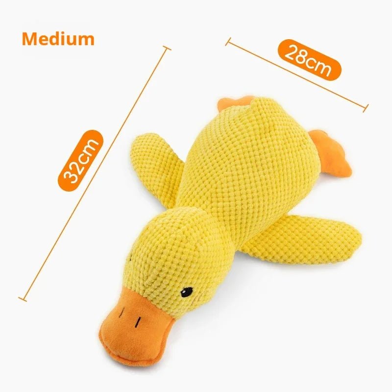 Dog toy plush companion sleeping duck bite resistant teeth grinding sound relief duck sound toyHappy TailsHappy Tails
