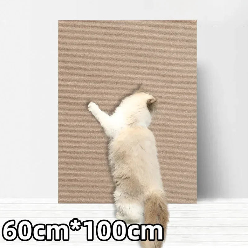 Cats Scratching Post Offers Wear Resistant Scraper Pad Climbing Stickers Scratcher Board Stick Wall Floor Cat Toys AccessoriesHappy TailsHappy Tails