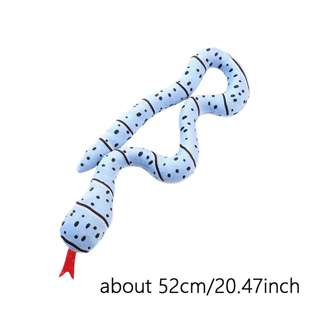 Cat Snakes Toy Kitten Catnip Toys Interactive Cat Teething Chew Toy Plush Stuffed Toy Gift For Cat Pet AccessoriesHappy TailsHappy Tails
