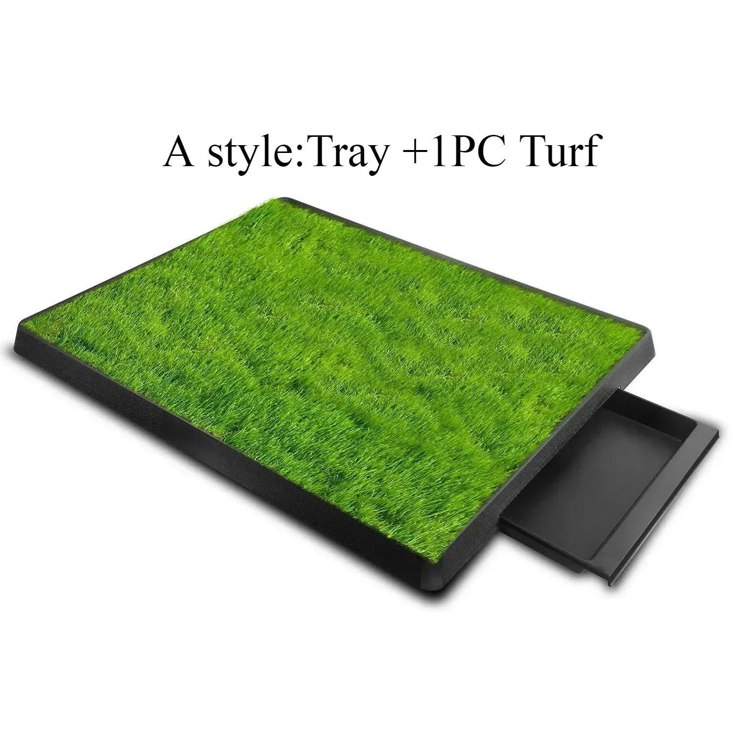 Portable Synthetic Grass Dog Potty TrayHappy TailsHappy Tails