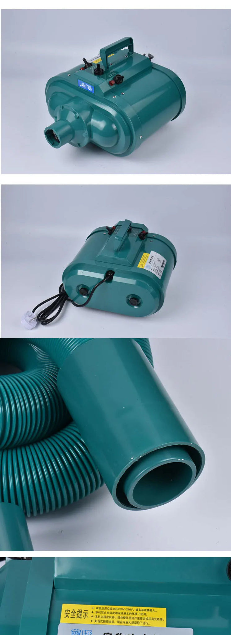 3200W Power Hair Dryer For Dogs Pet Dog Cat Grooming Blower Warm Wind Double Motor Blow - dryer For Small Medium Large Dog DryerHappy TailsHappy Tails