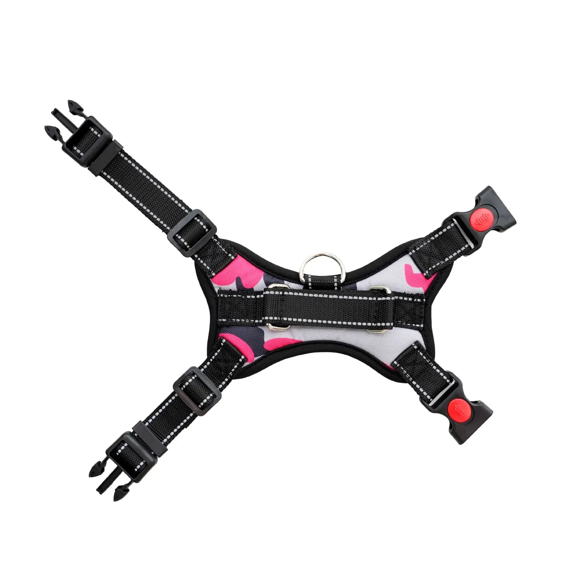 Saddle Dog Harness Reflective Adjustable Pet Harness No Pull Walking Training Small Medium Large Big Dogs Chest Strap Product - Happy Tails