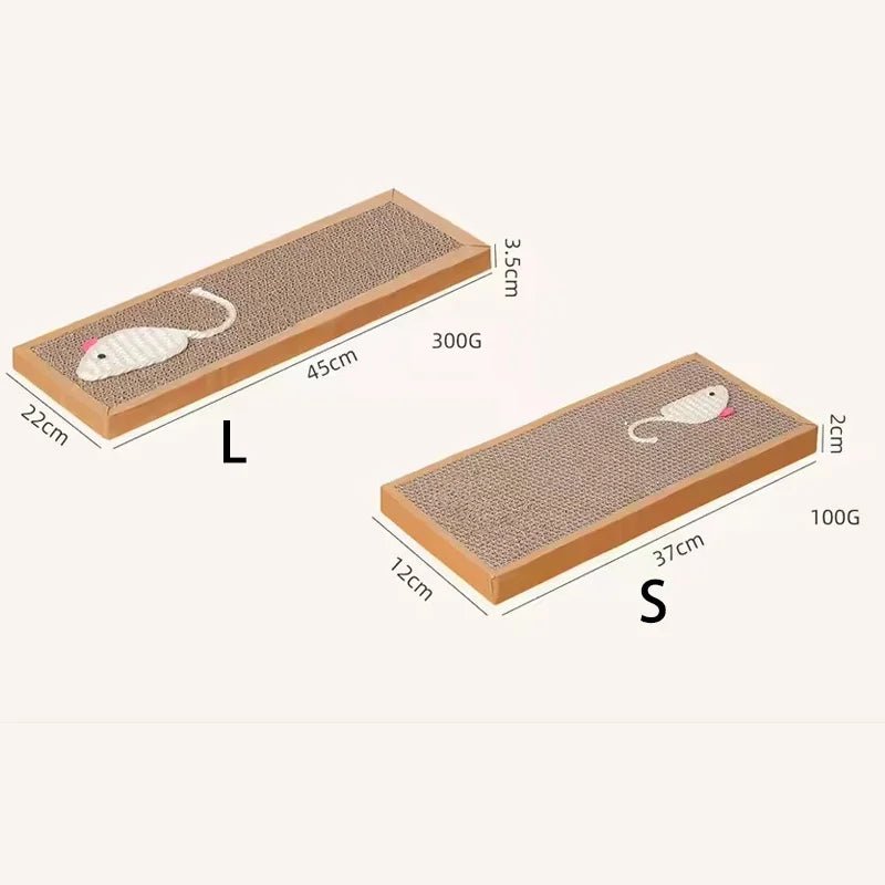 Pet Cat Scratching Board Cat Cardboard Mat Scraper Grinding Claw Toys for Cat Scratcher Cat Furniture Protector Cat AccesoriosHappy TailsHappy Tails