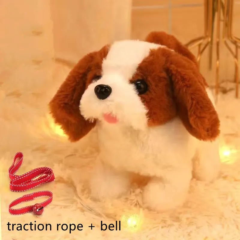 Baby Toy Dogs That Walks and Barks Tail Wagging Plush Interactive Electronic Pets Puppy Montessori Toys for Girls Toddlers KidsHappy TailsHappy Tails