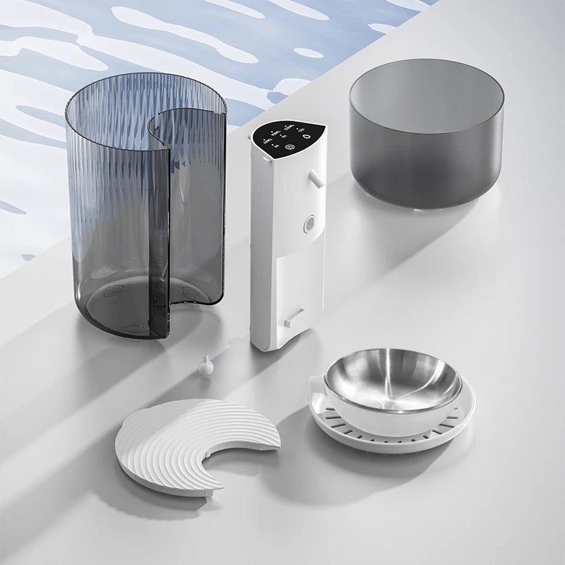 Smart Pet Water Dispenser with Stainless Steel Bowl - Happy Tails