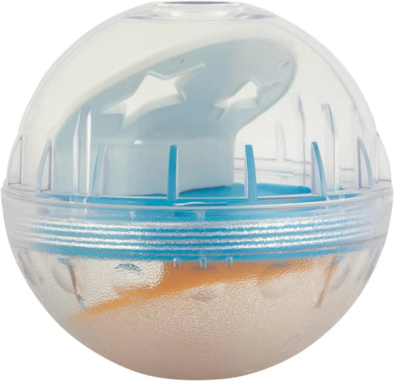 IQ Treat Ball Dog Treat Dispenser Toy Ball Interactive Dog Toy - 4" Dog Food Toy Stimulation, Slow FeederHappy TailsHappy Tails