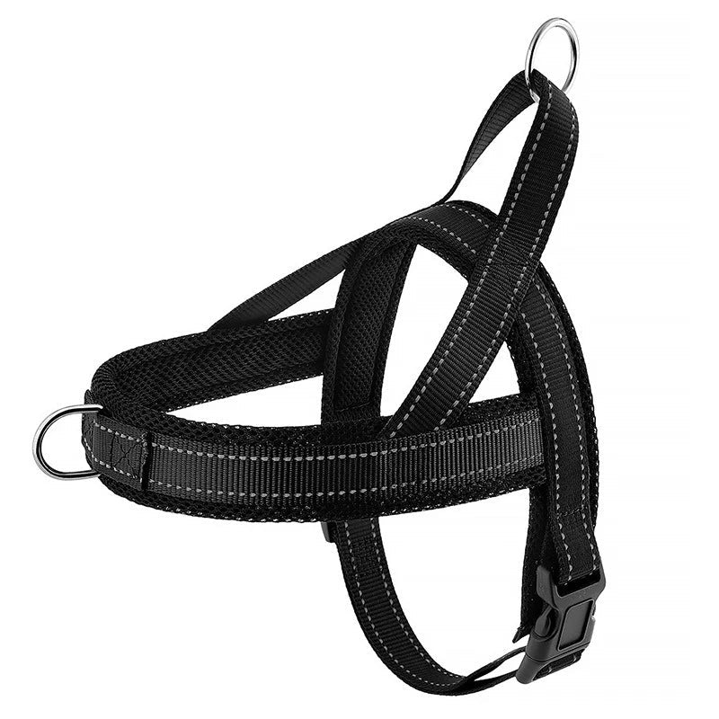 Harness for A Small Dog Harness Harnait Dog Chest Nylon Large Dog Harness Small Breed GXQ04 - Happy Tails