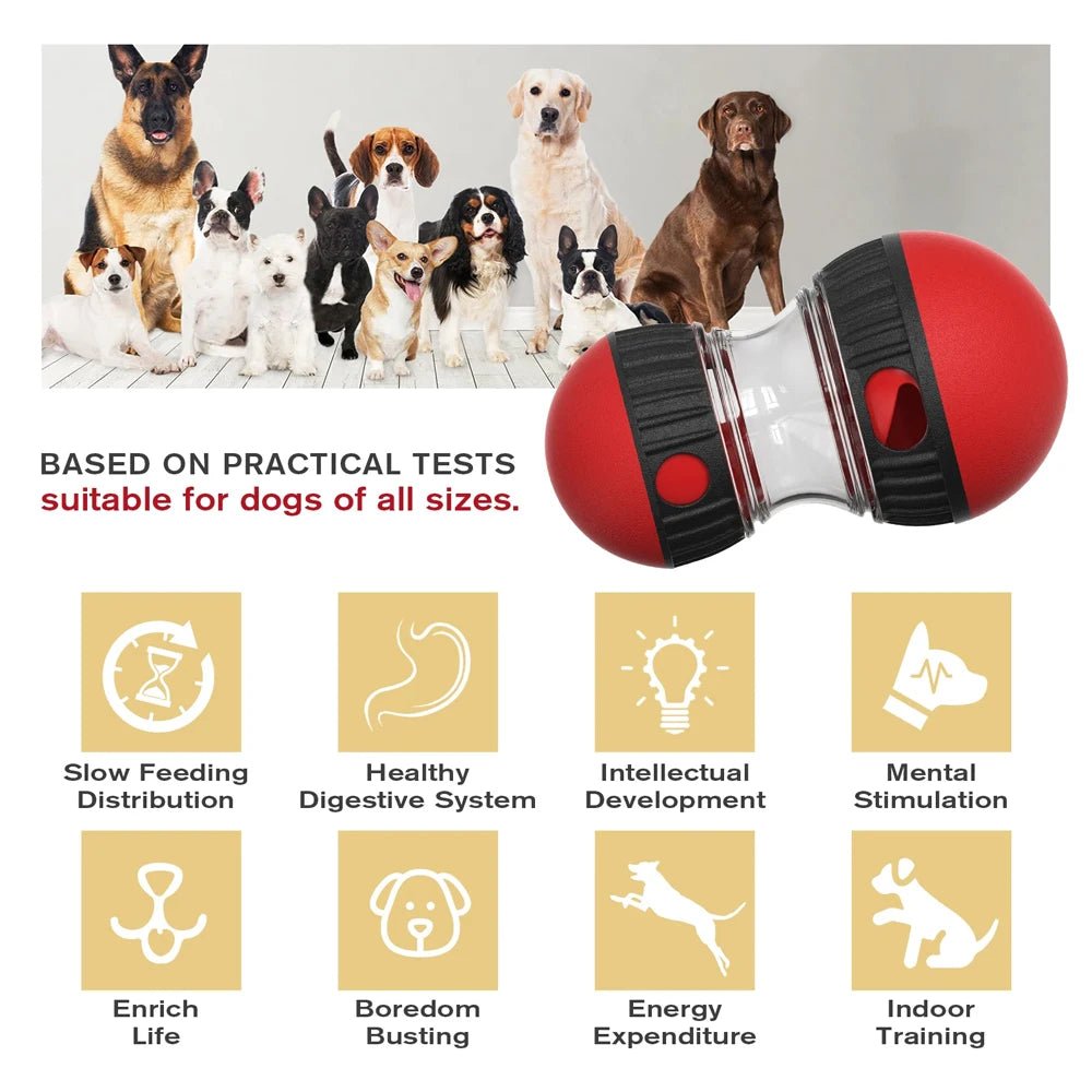 New Dog Toy For Small Medium Large Dogs Cats Slow Feeder Pet Improve IQ Indoor Training Puppy Toys Chihuahua Beagle Pet SuppliesHappy TailsHappy Tails
