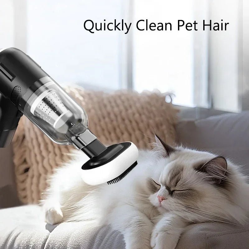 Wireless Pet Hair Vacuum with Anti-Tangle Tech - Pro-Grade Grooming ToolHappy TailsHappy Tails