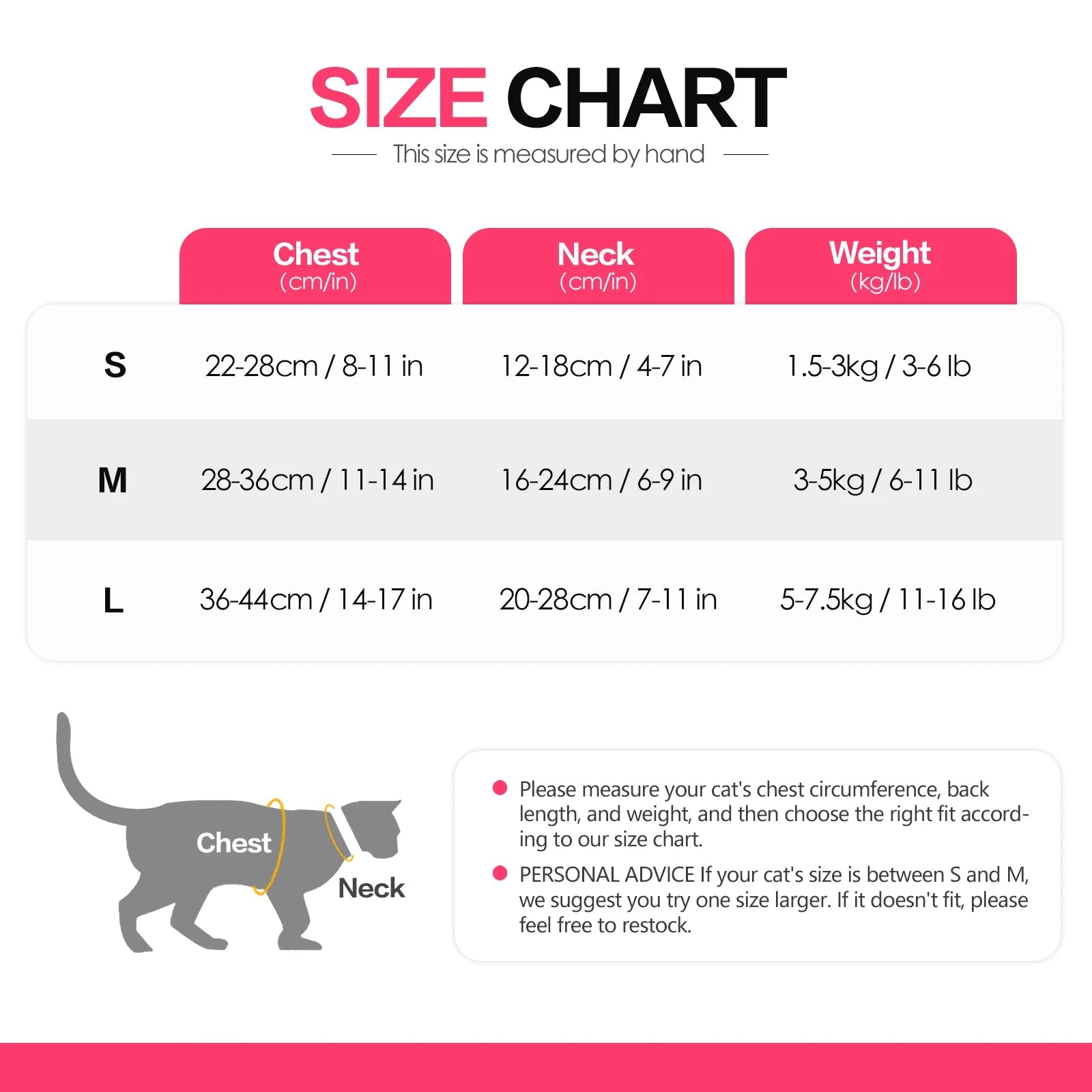 Cat Harness-Escape Proof Adjustable Cat Harness,Comfortable Soft,Walking Travel Kitten Harness for Small Medium Large Cats - Happy Tails