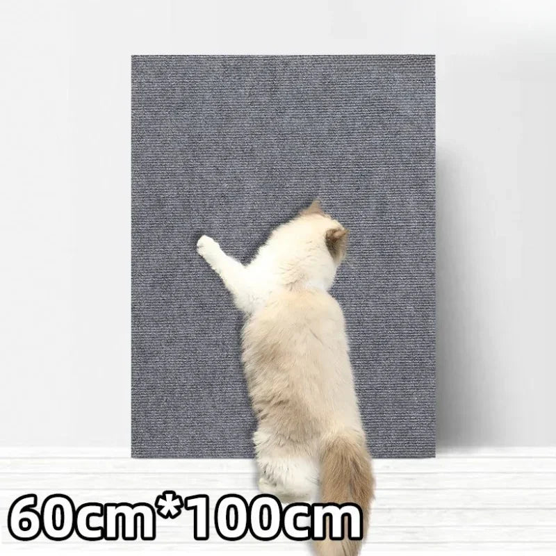 Cats Scratching Post Offers Wear Resistant Scraper Pad Climbing Stickers Scratcher Board Stick Wall Floor Cat Toys AccessoriesHappy TailsHappy Tails