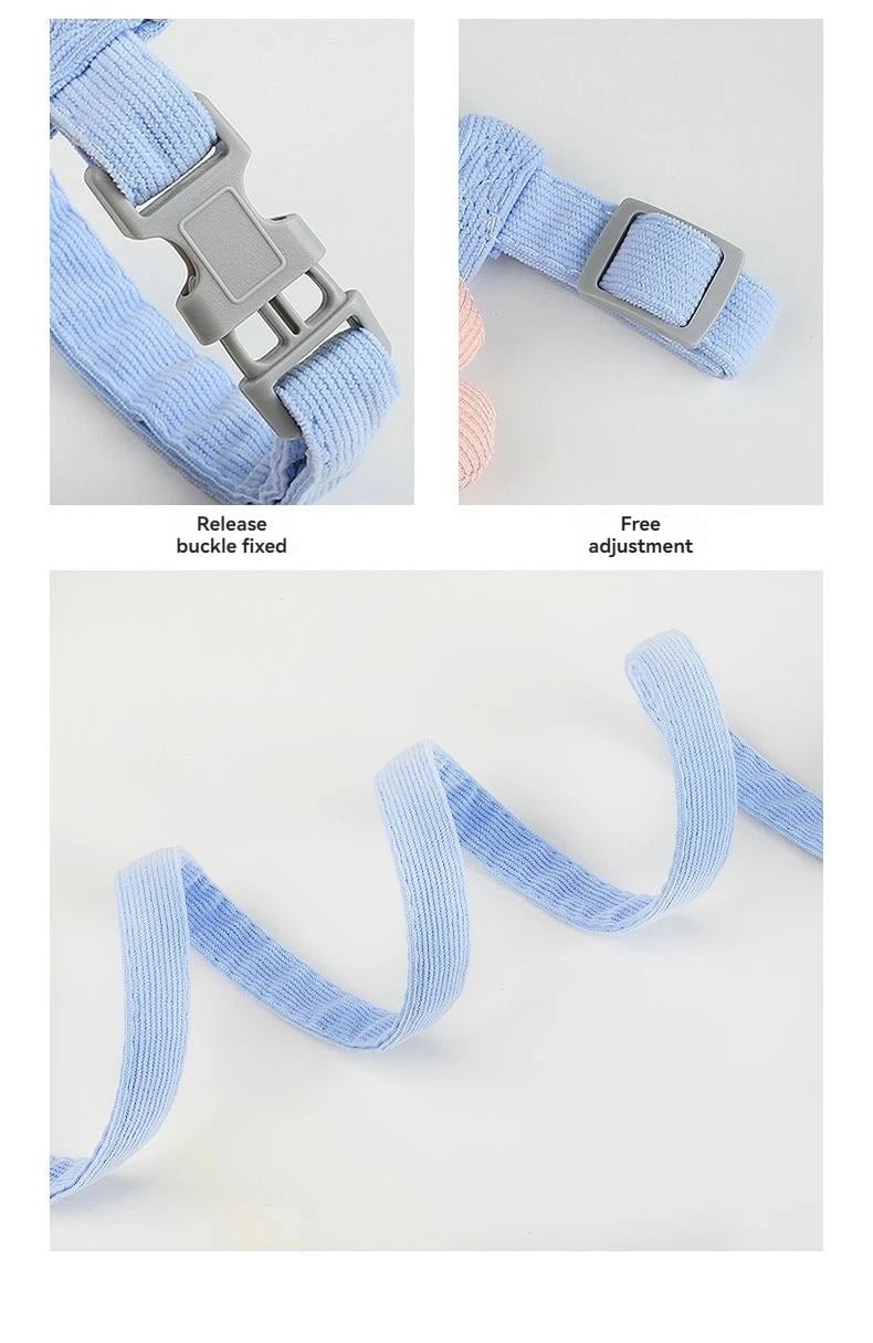Cat Harness and Leash Sets Adjustable Dog Harness for Small Dog Leash Breashable Pet Harness Out Walking Dog Strap - Happy Tails