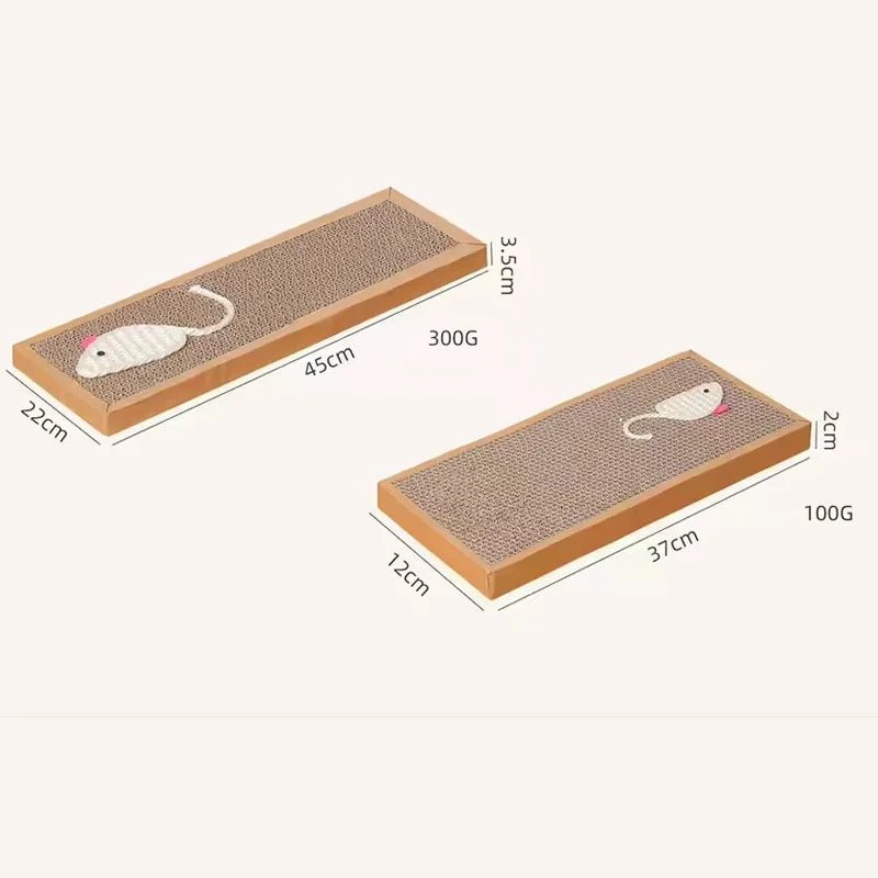 Pet Cat Scratching Board Cat Cardboard Mat Scraper Grinding Claw Toys for Cat Scratcher Cat Furniture Protector Cat AccesoriosHappy TailsHappy Tails