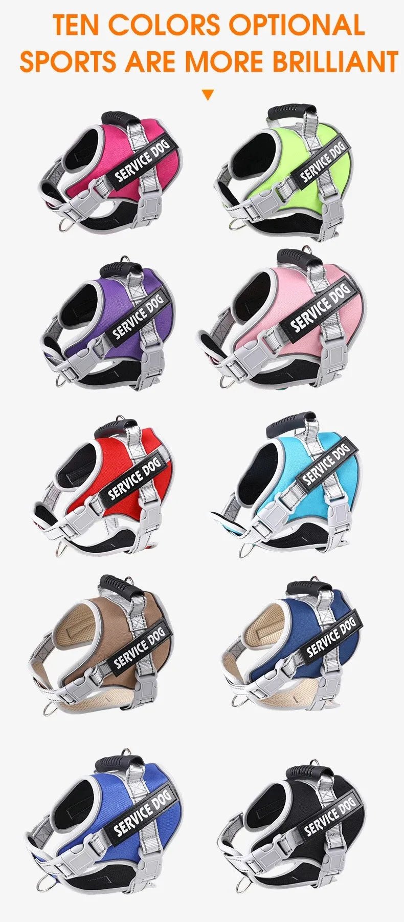 Puppy Harness for Dogs Accessories Dog Supplies Collars Harnesses Leashes Big Dog Leash Pet Collar Small Pets Things - Happy Tails