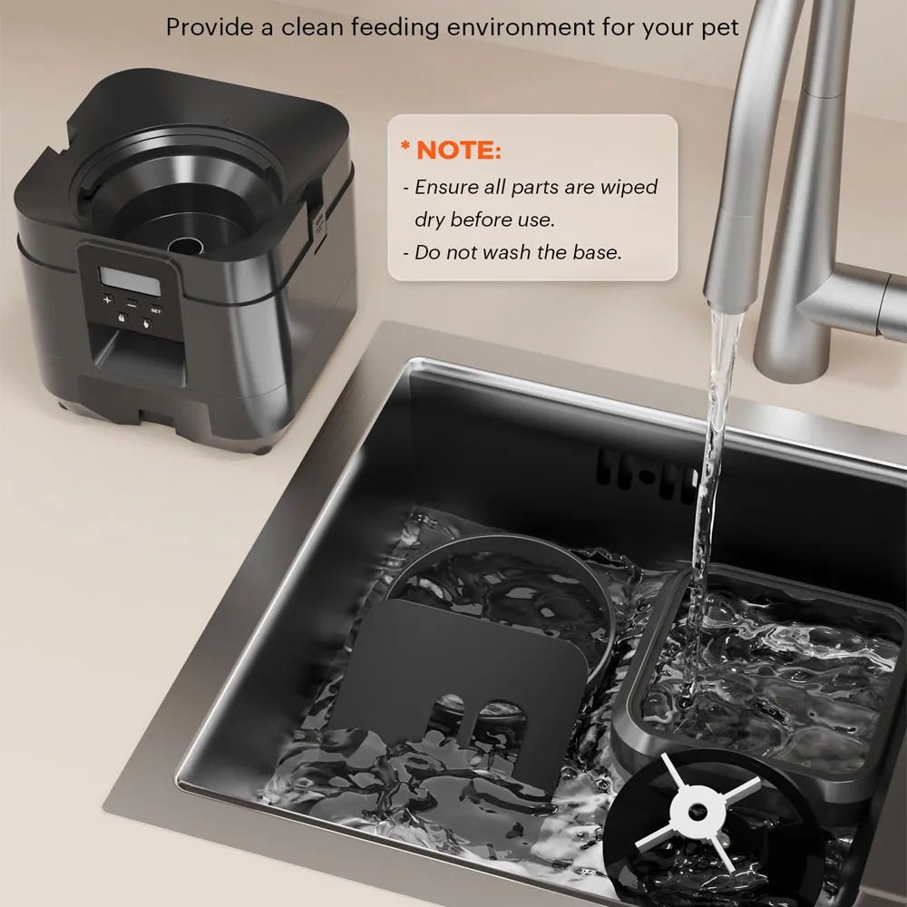 Smart Pet Feeder with Timed Dispenser & Slow Food Machine for Cats & DogsHappy TailsHappy Tails