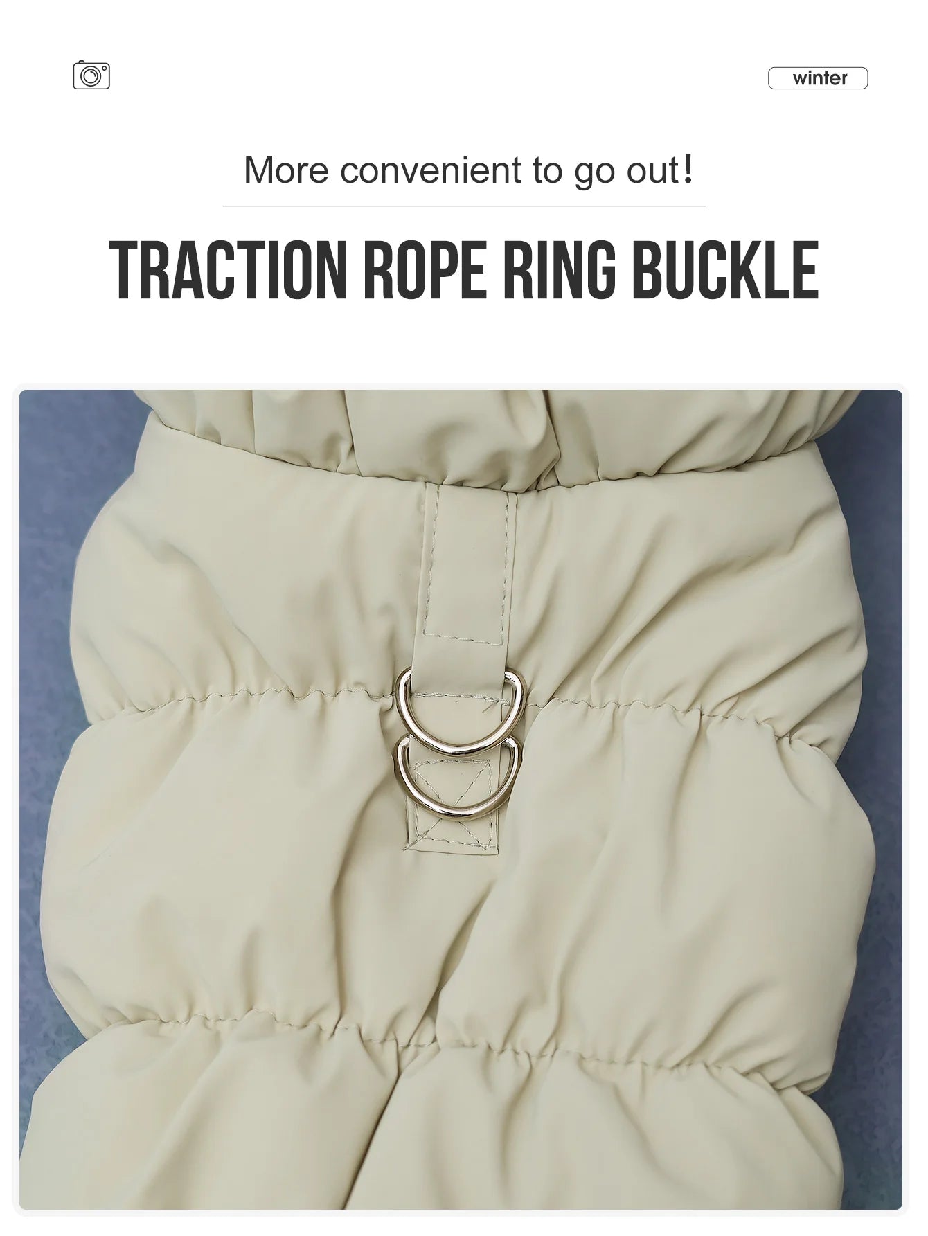 Dog Jacket For Autumn/Winter, Pet Coat, 3 - Layer Thick Warm Outerwear, Suitable For Small To Medium Dogs Like Poodle, Teddy, YorkHappy TailsHappy Tails