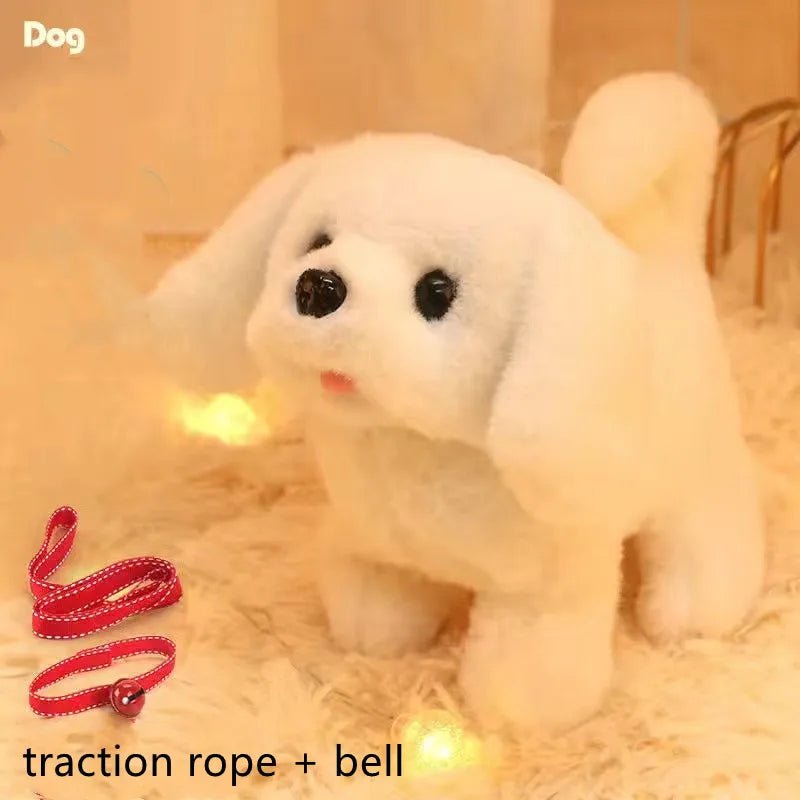 Baby Toy Dogs That Walks and Barks Tail Wagging Plush Interactive Electronic Pets Puppy  Montessori Toys for Girls Toddlers Kids - Happy Tails