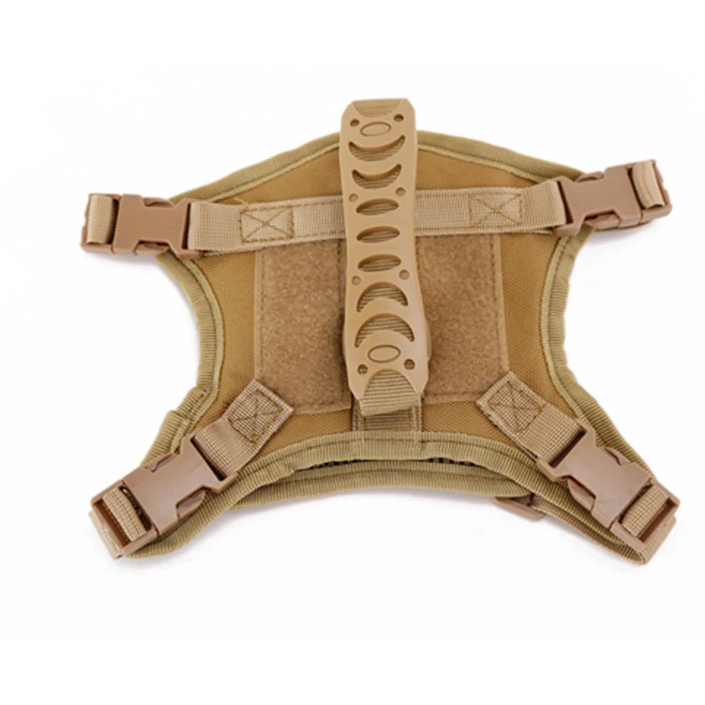 Tactical Cat Harness For Walking Escape Proof Adjustable Pet Vest Harness Soft Mesh With Control Handle For Large Cat Small Dog - Happy Tails